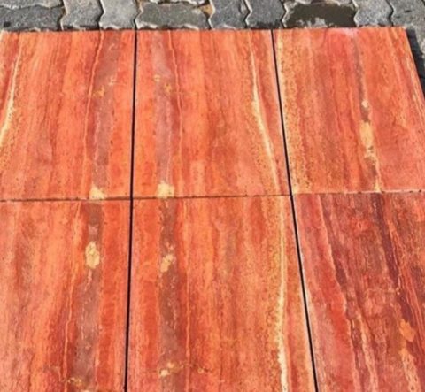 Azarshahr Red Travertine